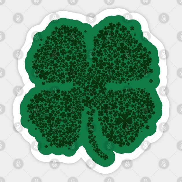 Shamrock Lucky St. Patrick's Day Sticker by vo_maria